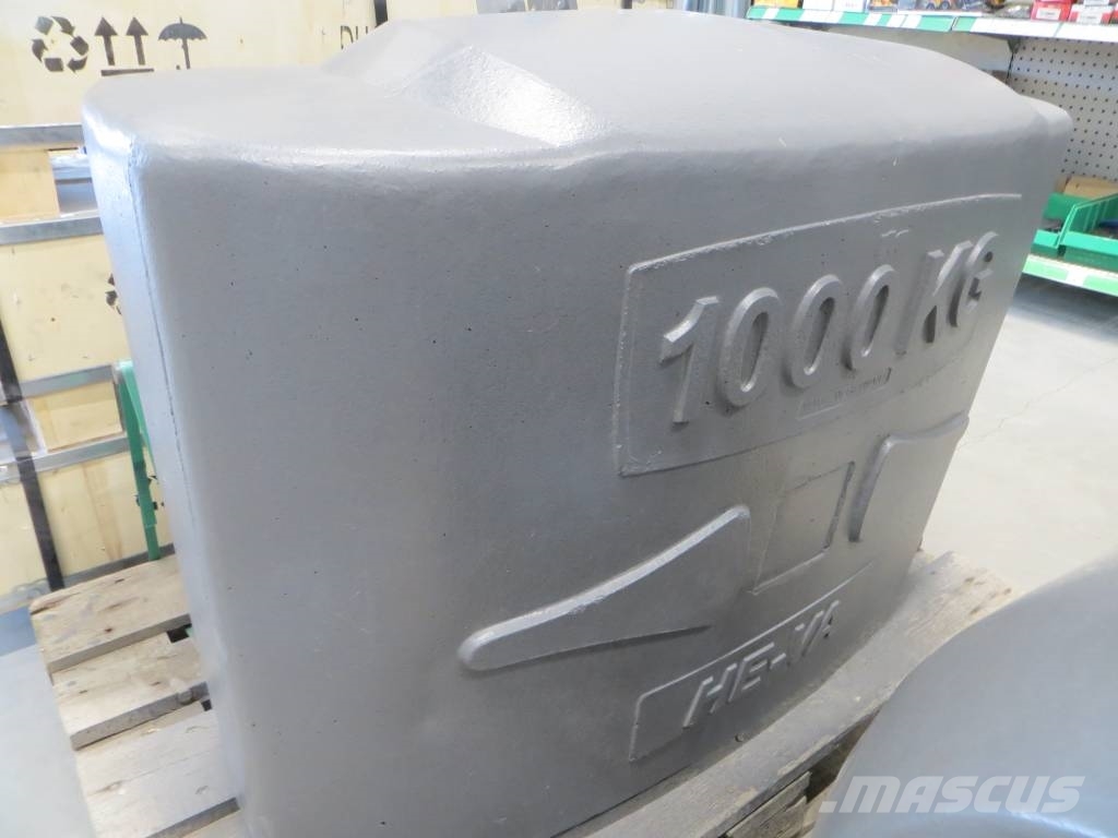 He-Va Etupaino 1000 kg 前配重块