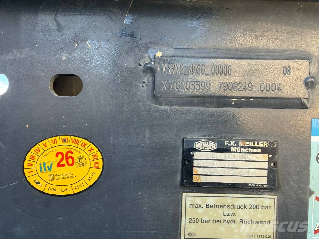 Meiller MHkS 41/2 Savivartės priekabos