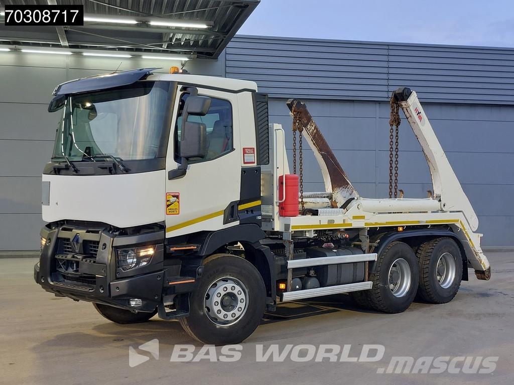 Renault C 430 C 6X4 HYVA NG 2018 TAXL skiploader 6x4 Big-A Skip loader trucks