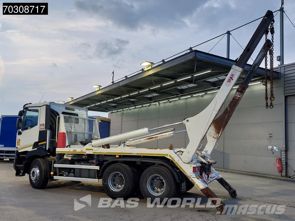 Renault C 430 C 6X4 HYVA NG 2018 TAXL skiploader 6x4 Big-A Skip loader trucks
