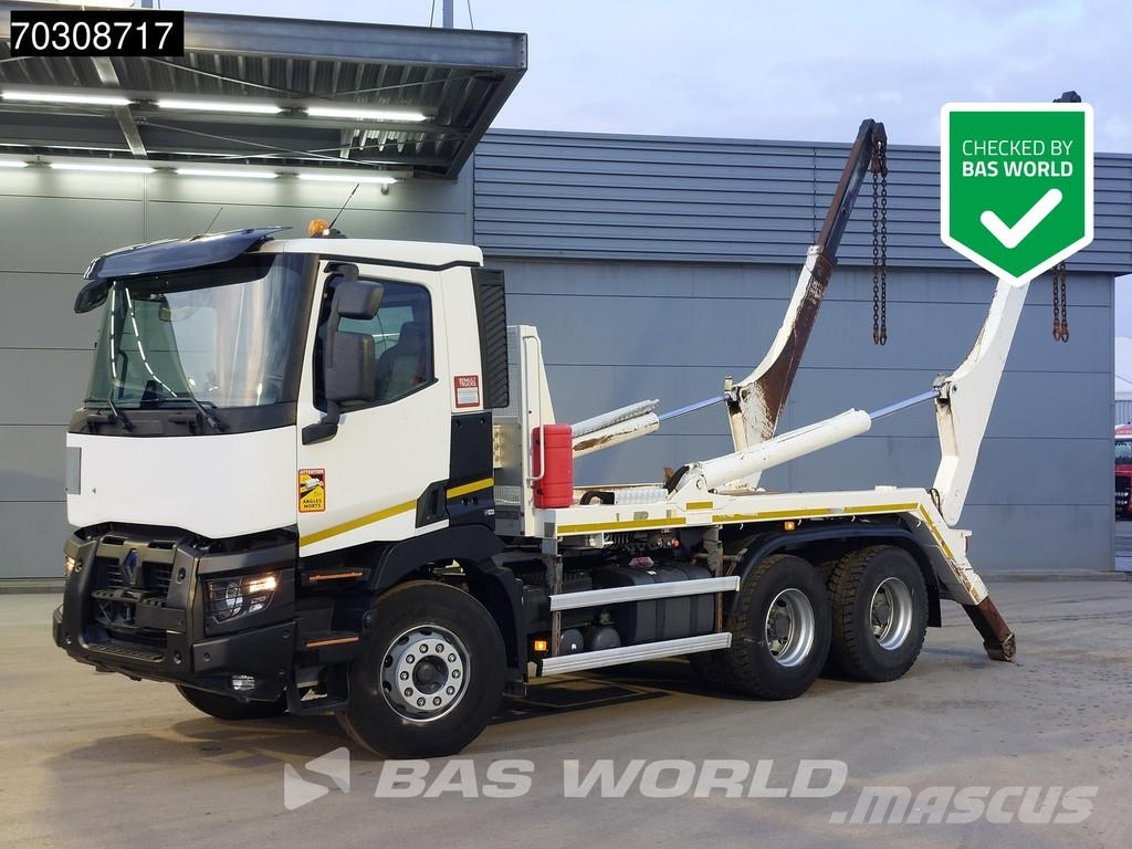 Renault C 430 C 6X4 HYVA NG 2018 TAXL skiploader 6x4 Big-A Skip loader trucks