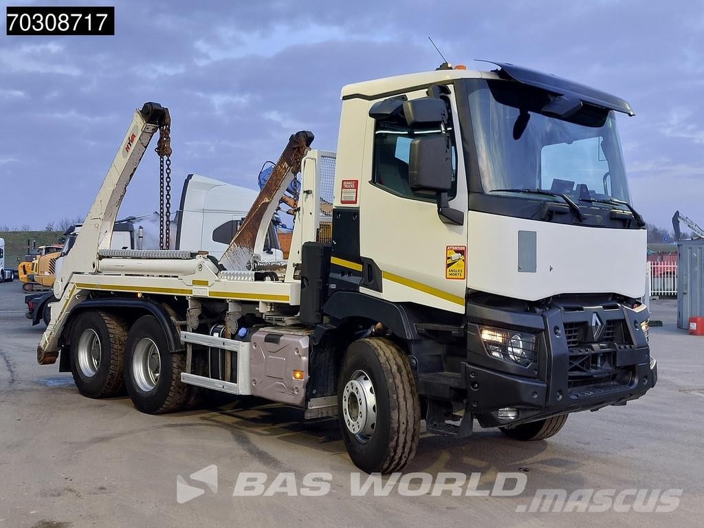 Renault C 430 C 6X4 HYVA NG 2018 TAXL skiploader 6x4 Big-A Skip loader trucks