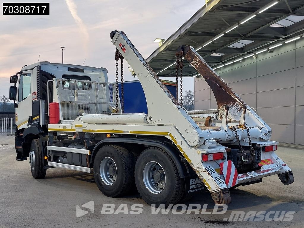 Renault C 430 C 6X4 HYVA NG 2018 TAXL skiploader 6x4 Big-A Skip loader trucks