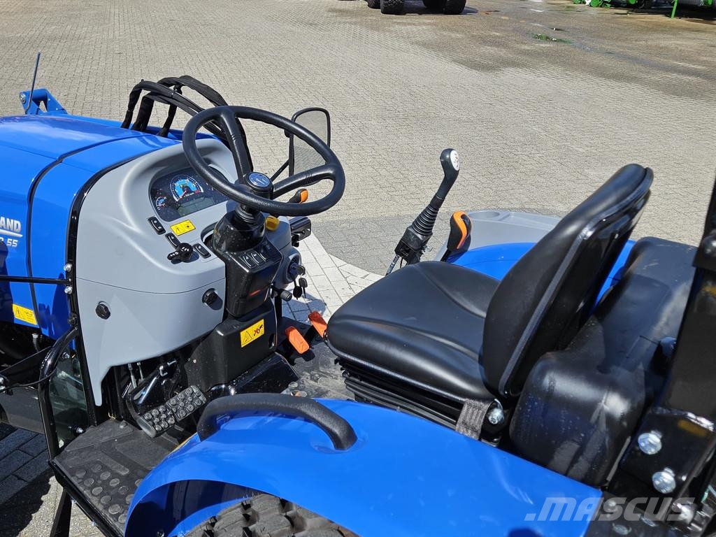New Holland Boomer 55 HST met voorlader Kompakttraktorid
