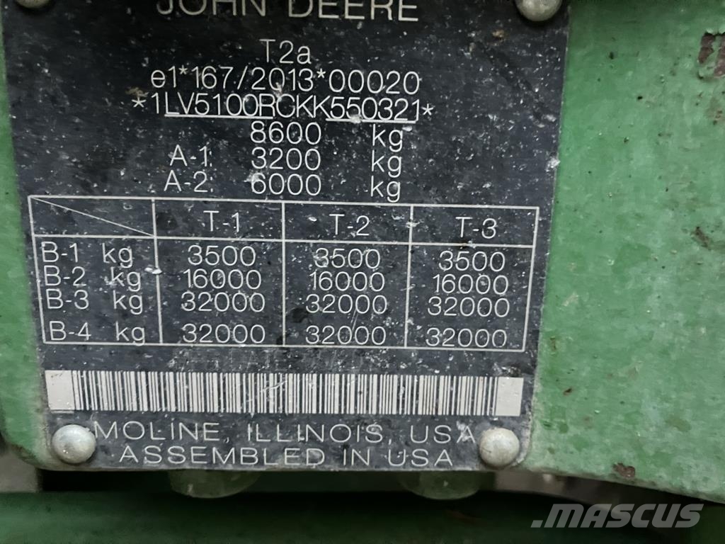 John Deere 5100 R Трактора