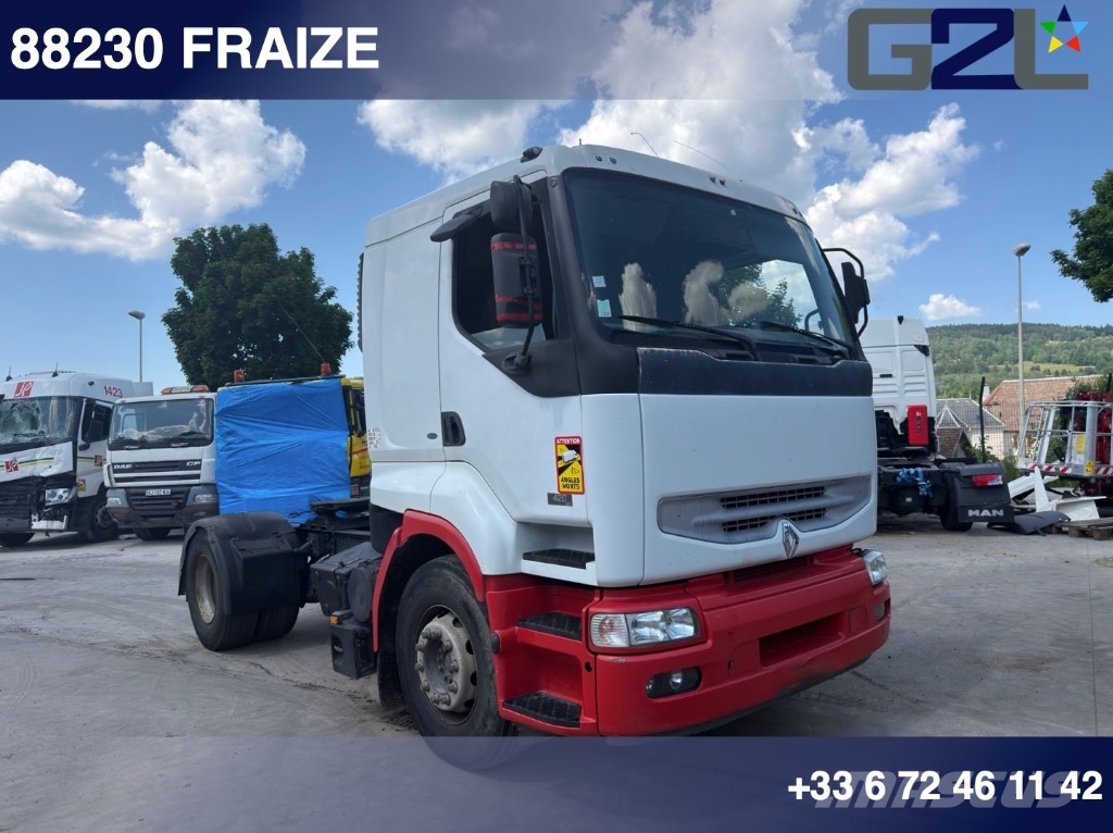 Renault Premium 420 DCI *ACCIDENTE*DAMAGED*UNFALL* وحدات الجر