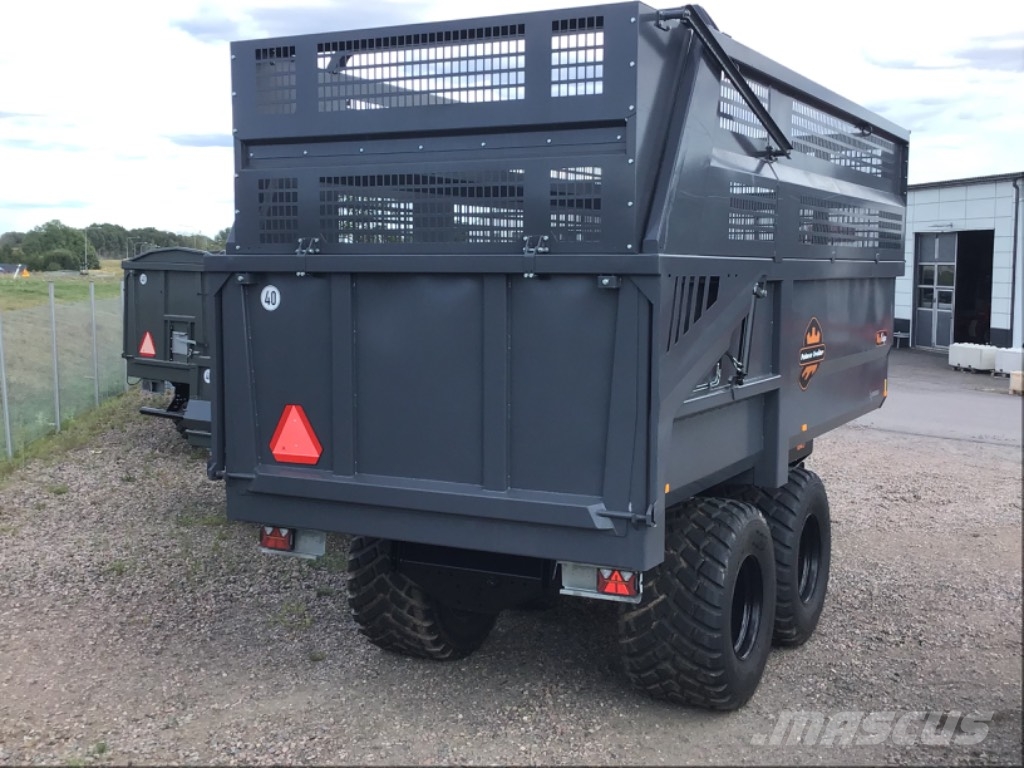 Palmse Trailer D1947 Demo Megavolym Remolques con caja de volteo