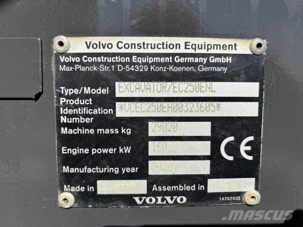 Volvo EC 250 ENL (Two Buckets) Koparki gąsienicowe