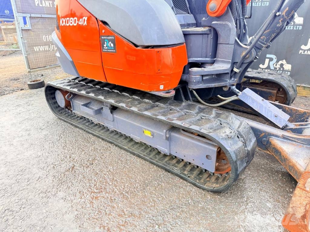 Kubota KX 080-4 Midi bagri 7t – 12t