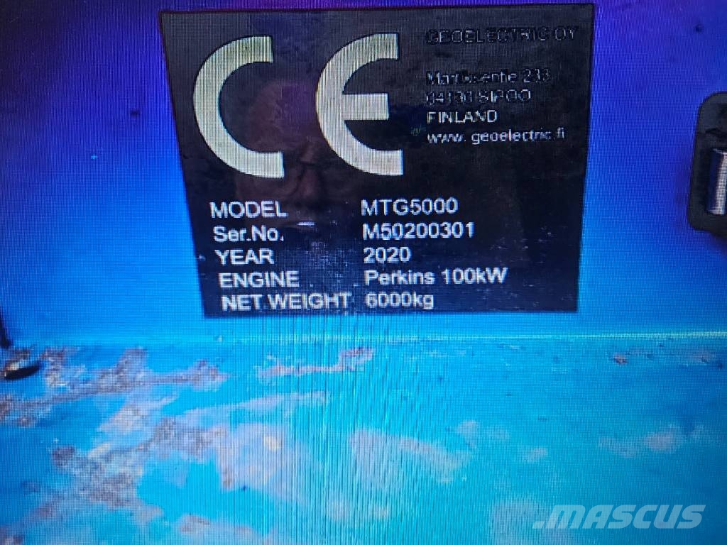 GEOELECTRIC MTG 5000 معدات حفر آبار المياه