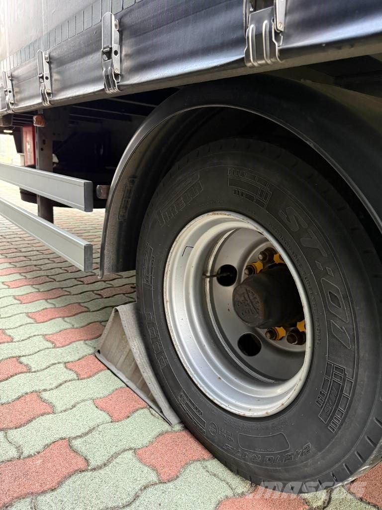 MAN TGM 15.290 Camiões caixa cortinas laterais