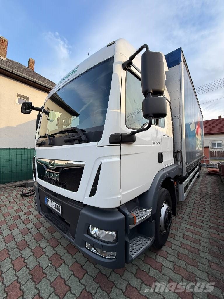 MAN TGM 15.290 Camiões caixa cortinas laterais