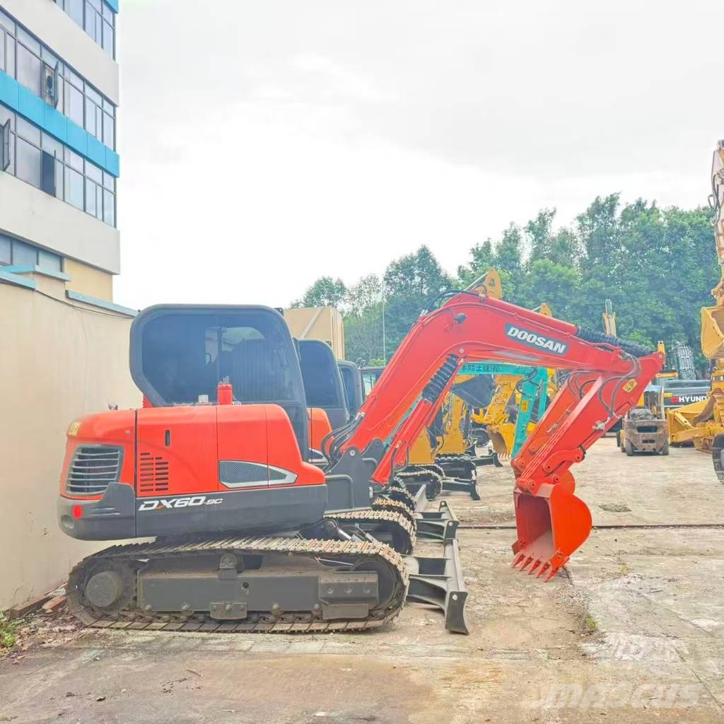 Doosan DX 60-9 C Vikšriniai ekskavatoriai