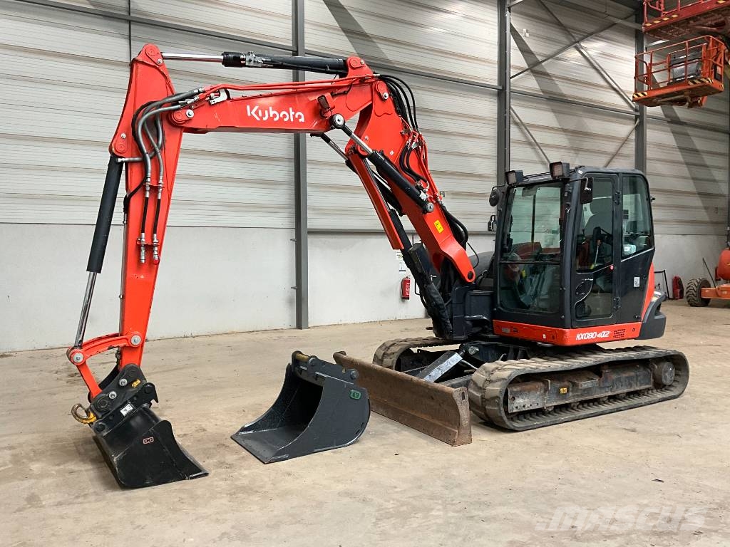 Kubota KX 080-4 A 2 Midigravere 7 - 12t