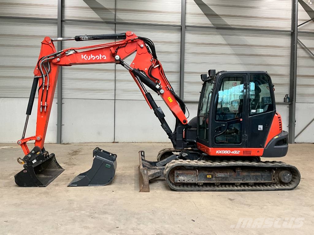 Kubota KX 080-4 A 2 Midigravere 7 - 12t