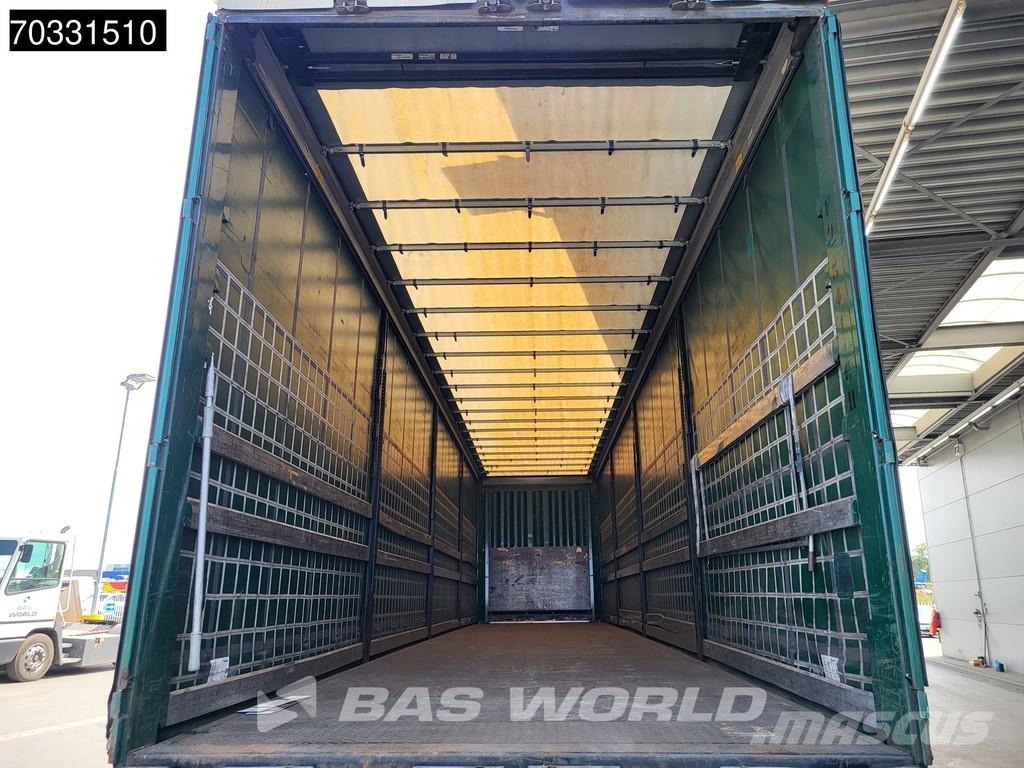 Krone SD Tailgate Lift Axle Palletbox Semirremolques de caja de lona