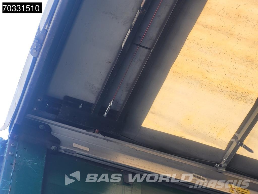 Krone SD Tailgate Lift Axle Palletbox Semirremolques de caja de lona
