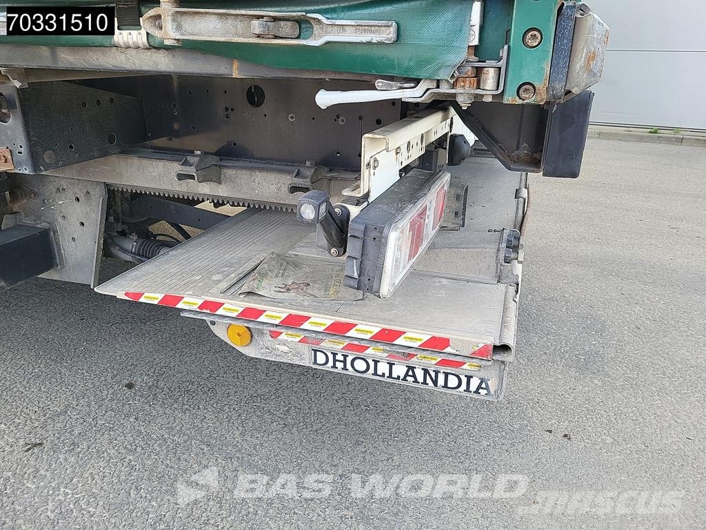 Krone SD Tailgate Lift Axle Palletbox Semirremolques de caja de lona