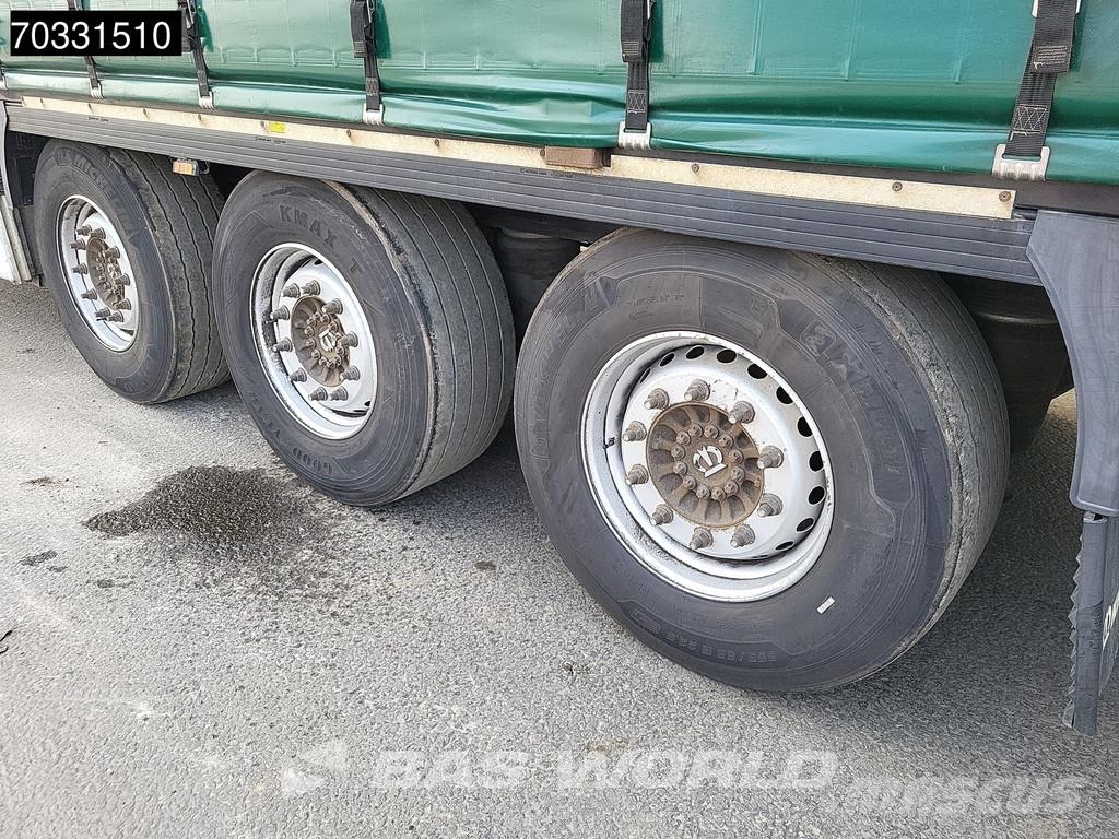 Krone SD Tailgate Lift Axle Palletbox Semirremolques de caja de lona
