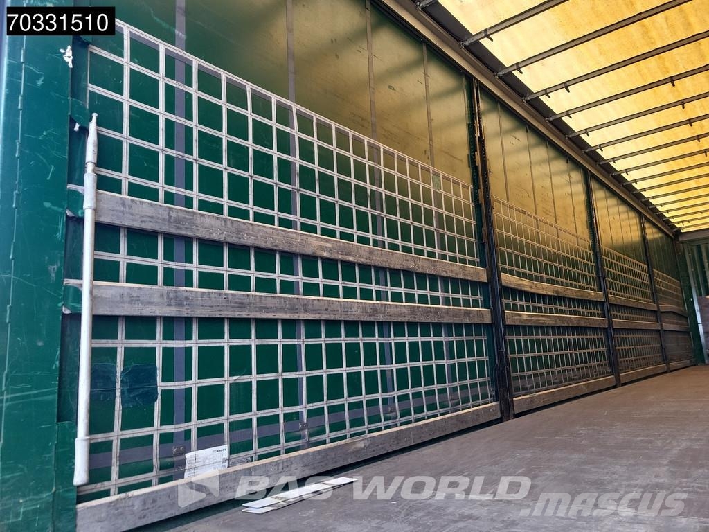 Krone SD Tailgate Lift Axle Palletbox Semirremolques de caja de lona