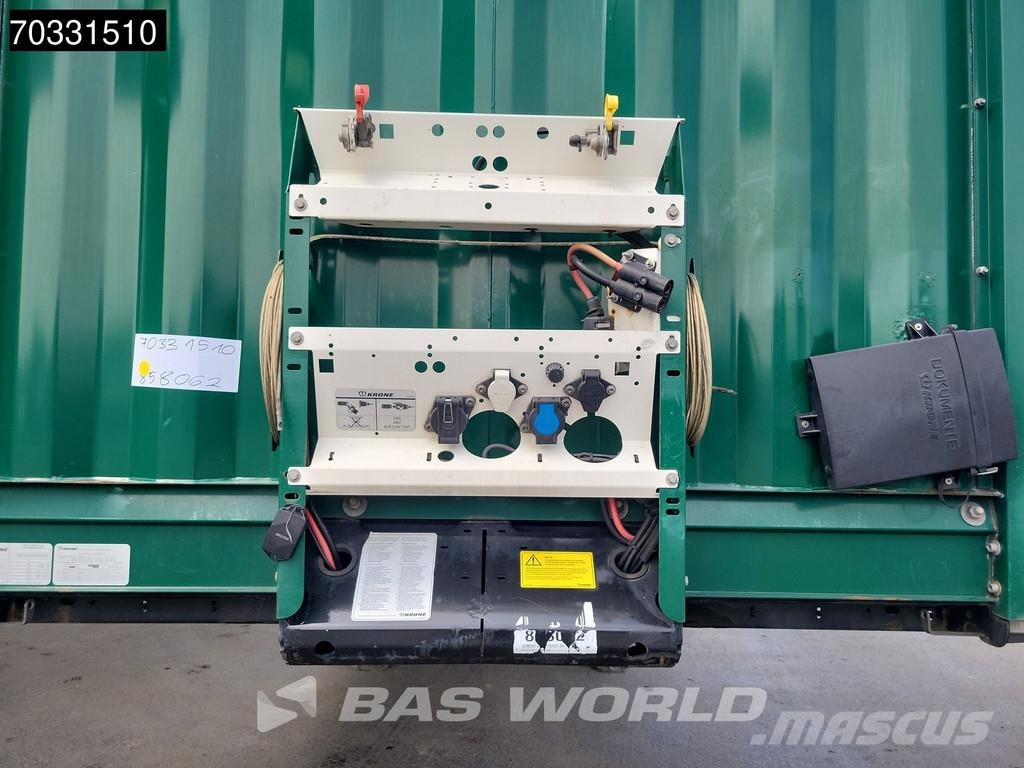 Krone SD Tailgate Lift Axle Palletbox Semirremolques de caja de lona