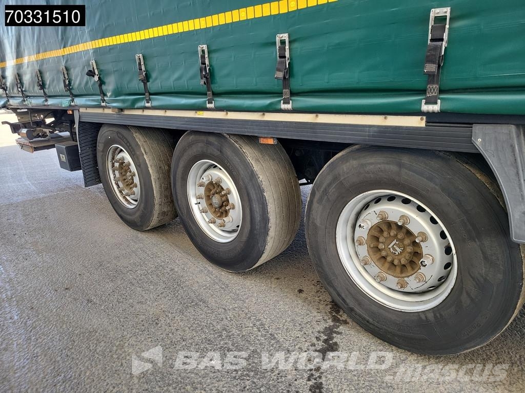 Krone SD Tailgate Lift Axle Palletbox Semirremolques de caja de lona