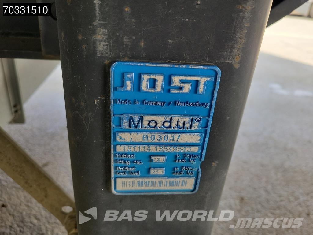 Krone SD Tailgate Lift Axle Palletbox Semirremolques de caja de lona
