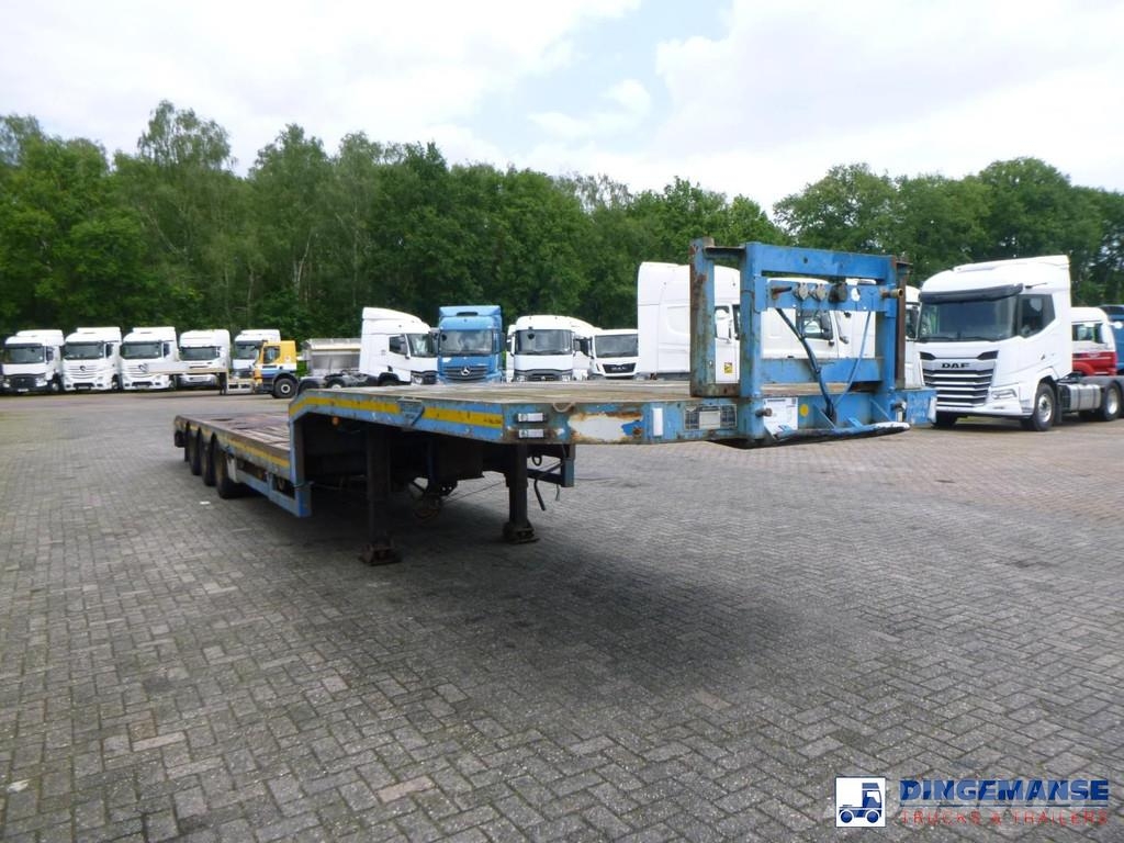 Broshuis 3-axle semi-lowbed trailer 45 t / extendable Semi Reboques Carga Baixa