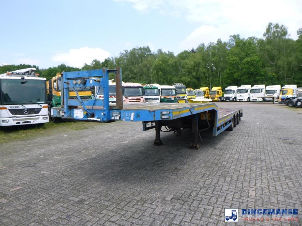 Broshuis 3-axle semi-lowbed trailer 45 t / extendable Semi Reboques Carga Baixa