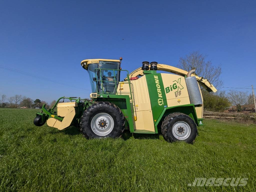 Krone Big X V8 自走式青贮饲料收割机