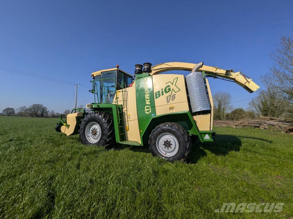 Krone Big X V8 自走式青贮饲料收割机