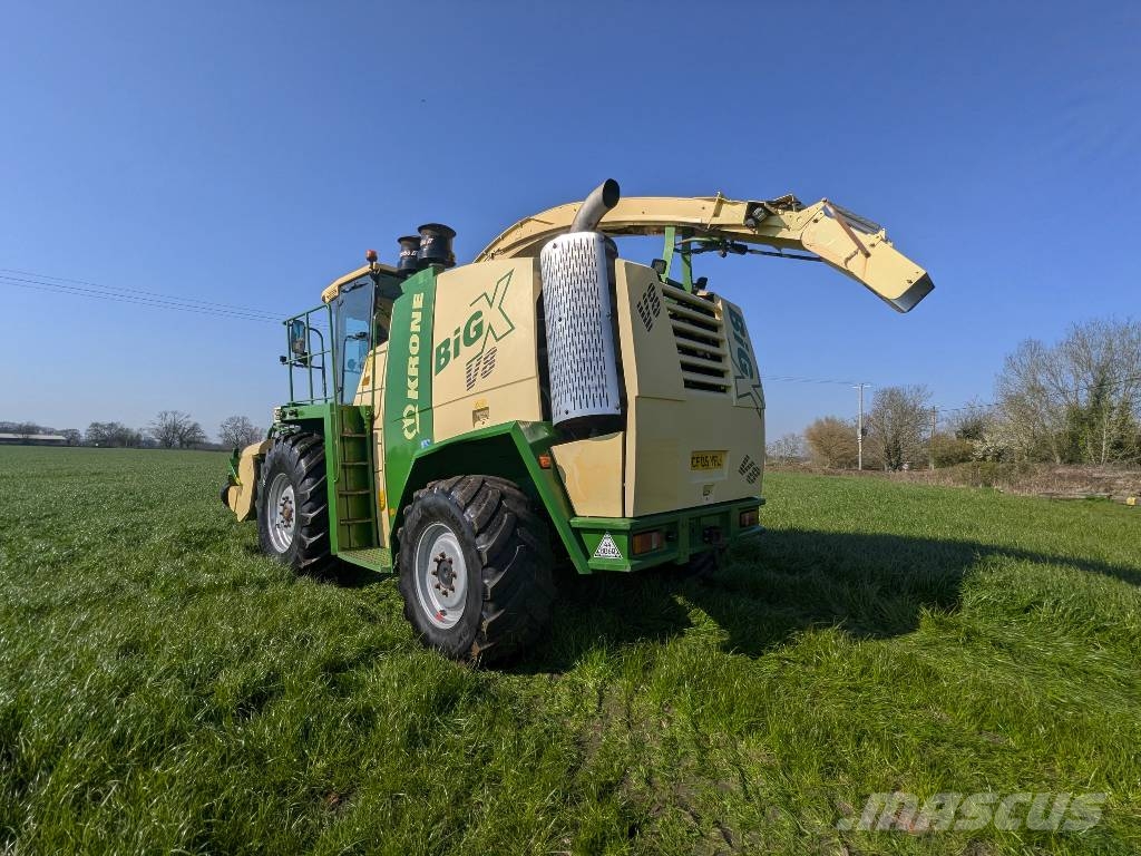 Krone Big X V8 自走式青贮饲料收割机