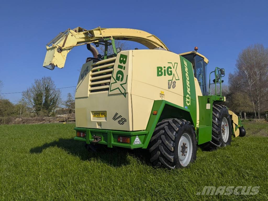 Krone Big X V8 自走式青贮饲料收割机