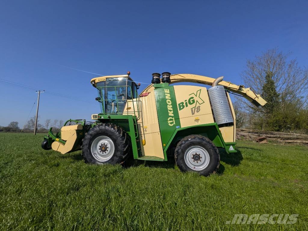 Krone Big X V8 自走式青贮饲料收割机