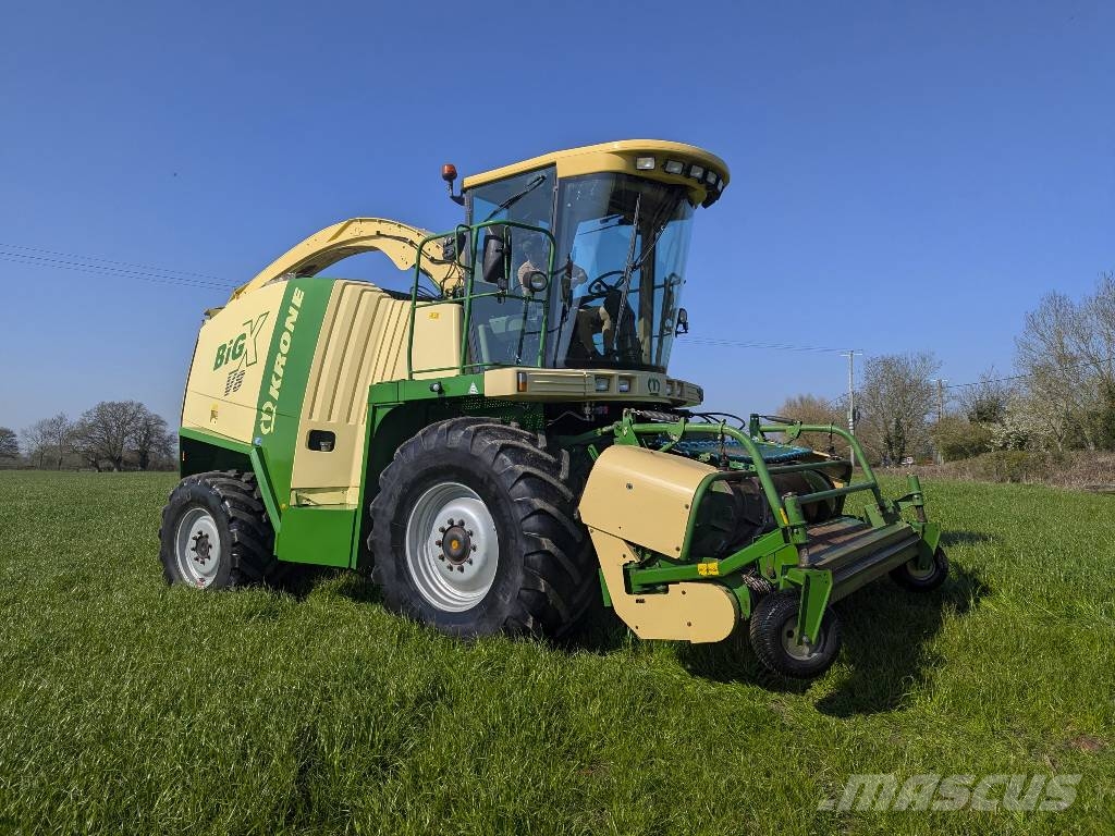 Krone Big X V8 自走式青贮饲料收割机