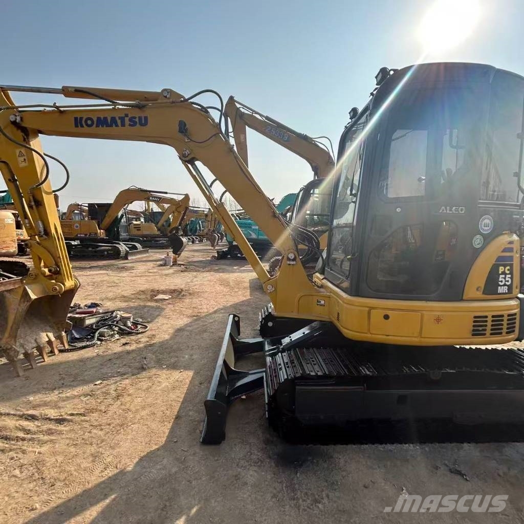 Komatsu PC 55MR حفارات صغيرة أقل من 7 طن (حفارات صغيرة)