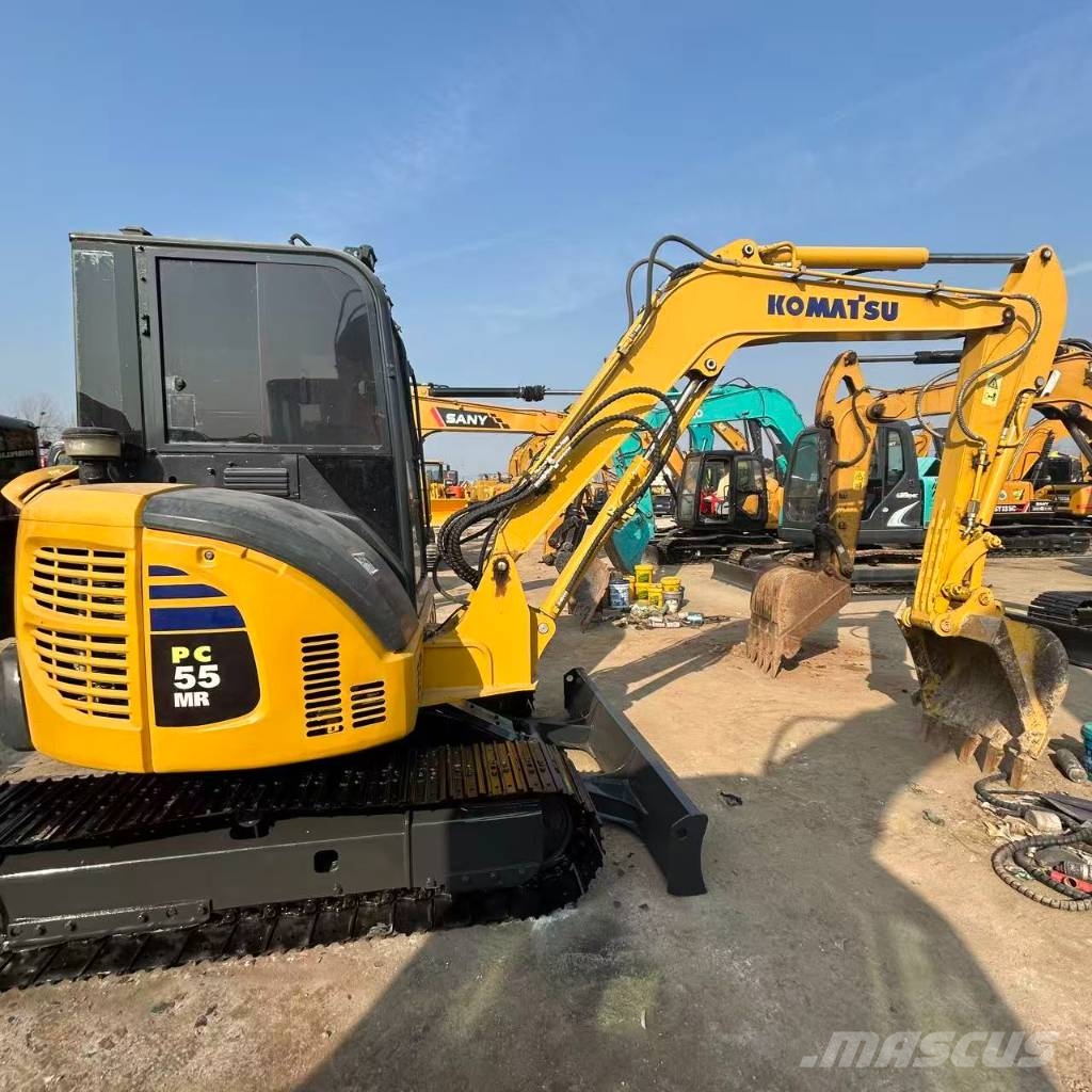Komatsu PC 55MR حفارات صغيرة أقل من 7 طن (حفارات صغيرة)
