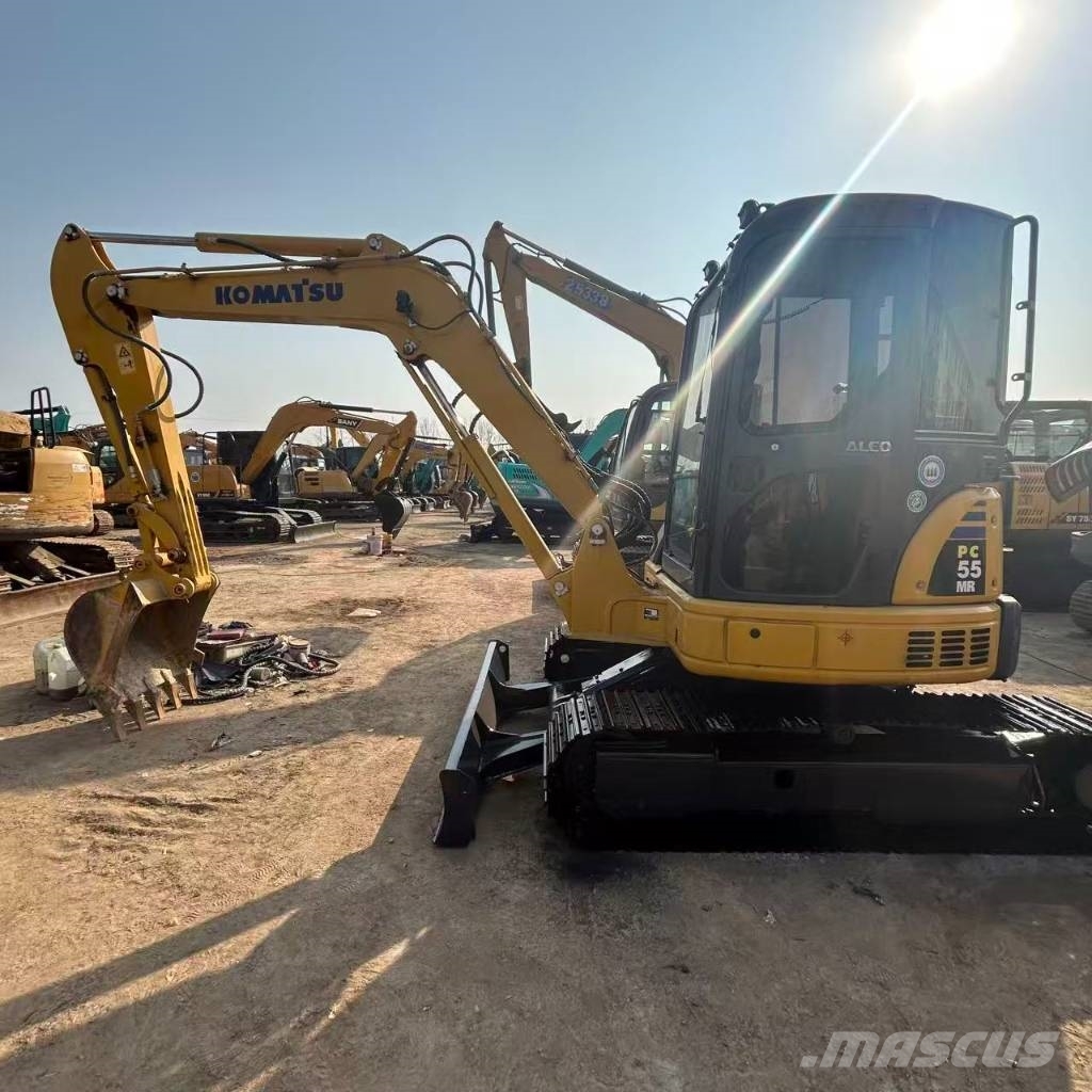 Komatsu PC 55MR حفارات صغيرة أقل من 7 طن (حفارات صغيرة)