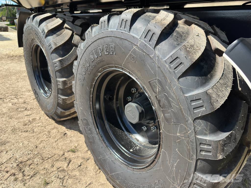 Metaltech PBN20R Black Edition Remolques con caja de volteo