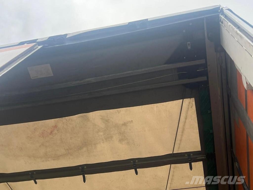 Krone 3 AXLE BPW + SLIDING ROOF Tentpoolhaagised
