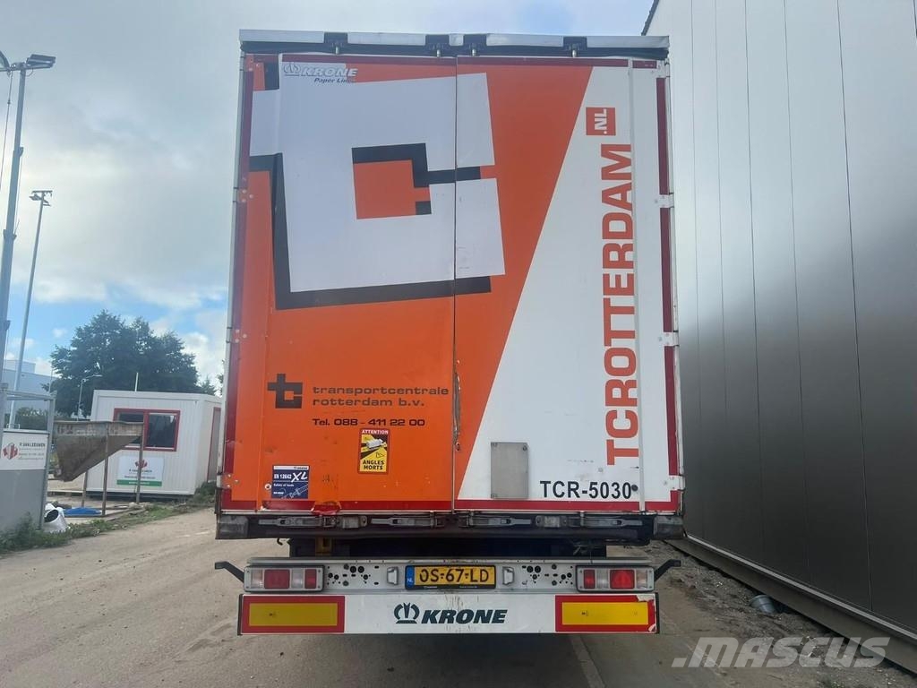 Krone 3 AXLE BPW + SLIDING ROOF Tentpoolhaagised