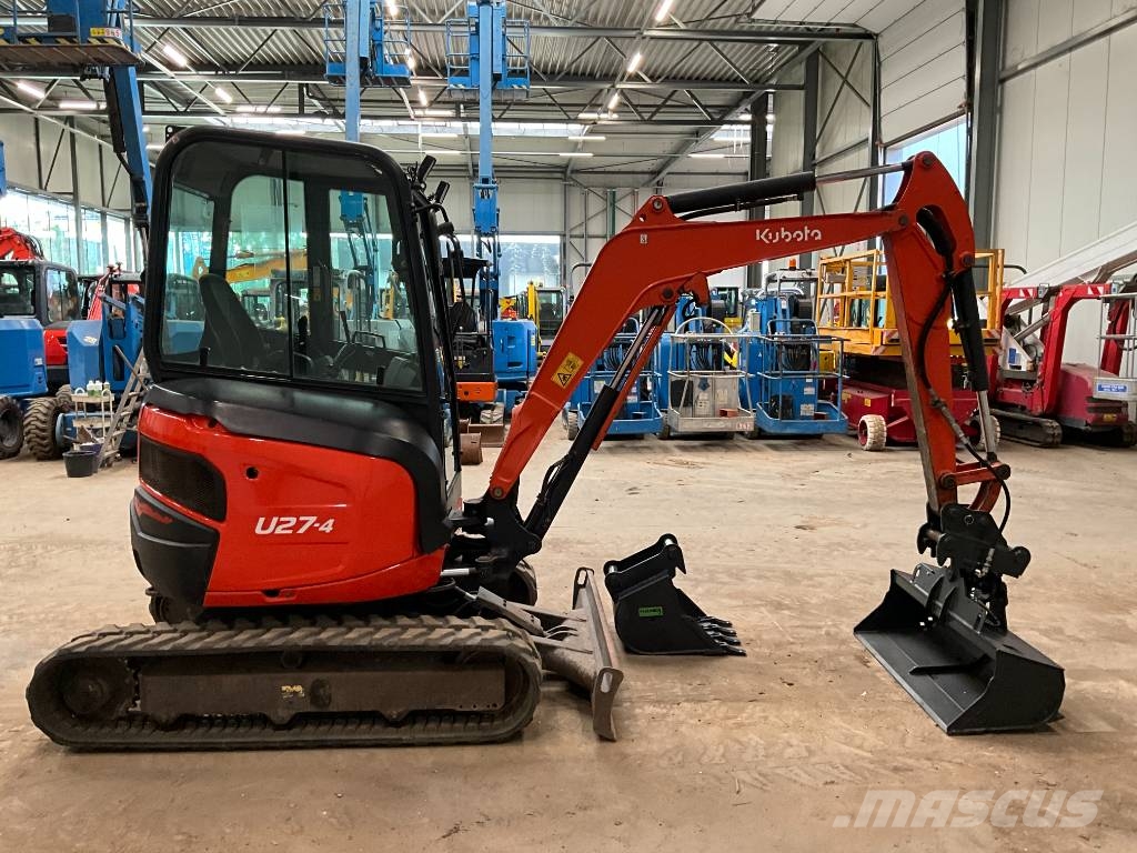 Kubota U 27-4 Міні-екскаватори < 7т