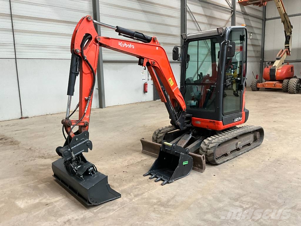 Kubota U 27-4 Міні-екскаватори < 7т