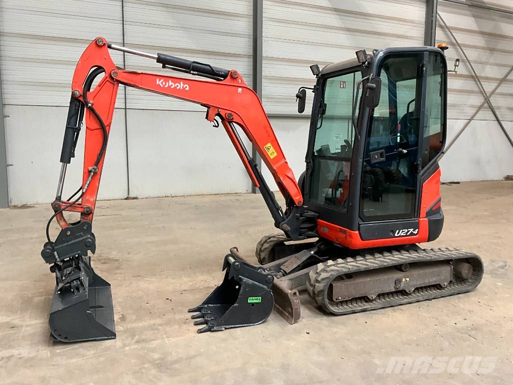 Kubota U 27-4 Міні-екскаватори < 7т