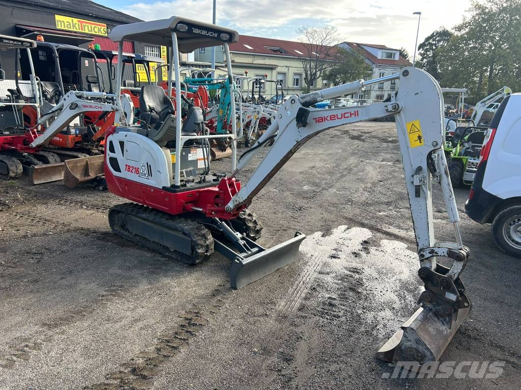 Takeuchi TB 216 Mini bagri <7t