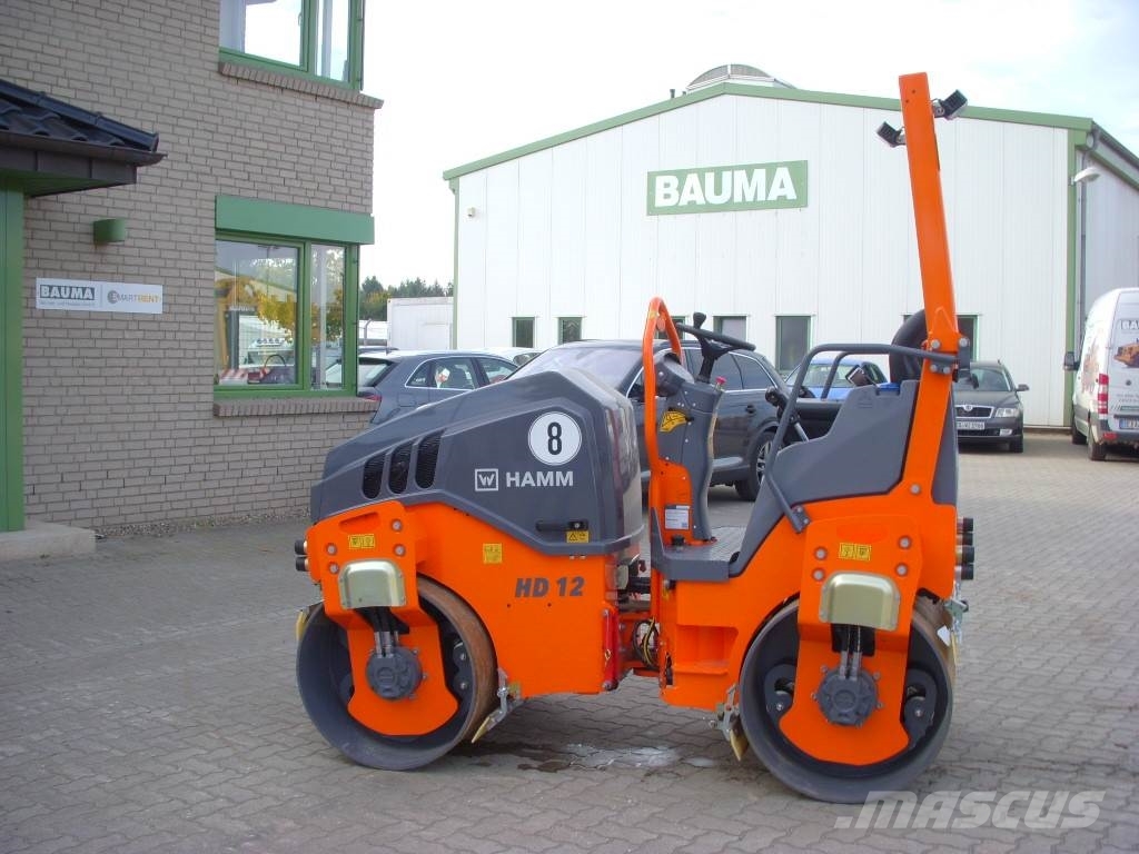 Hamm HD 12 VV Tvilling tromle