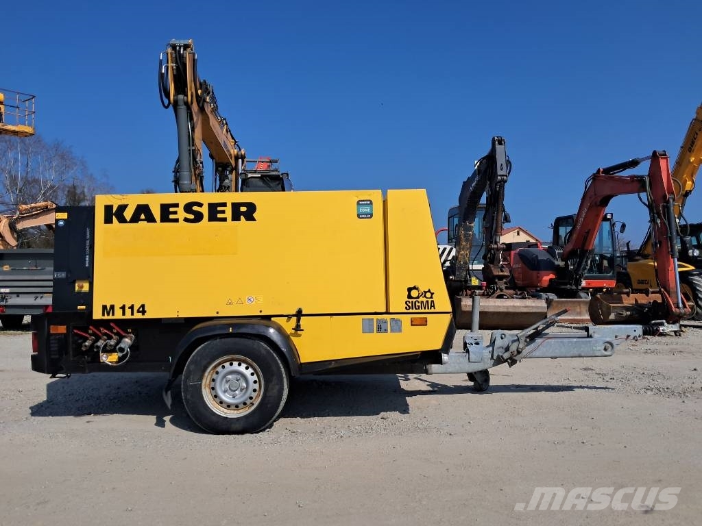 Kaeser M 114 m 100 122 ATLAS COPCO XAHS 186 Kompresory