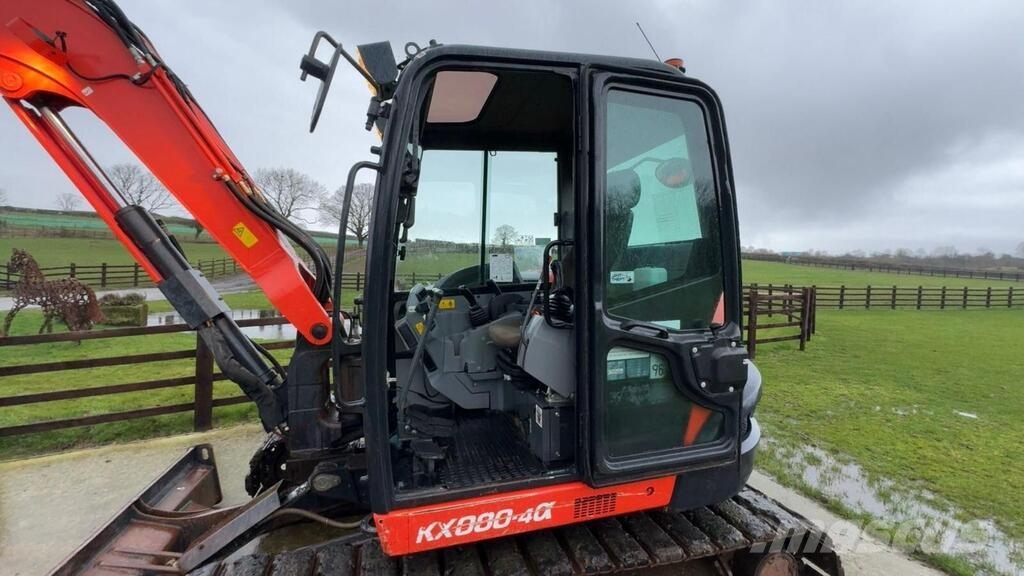 Kubota KX080-4a Közepes (midi) kotrók 7 t - 12 t