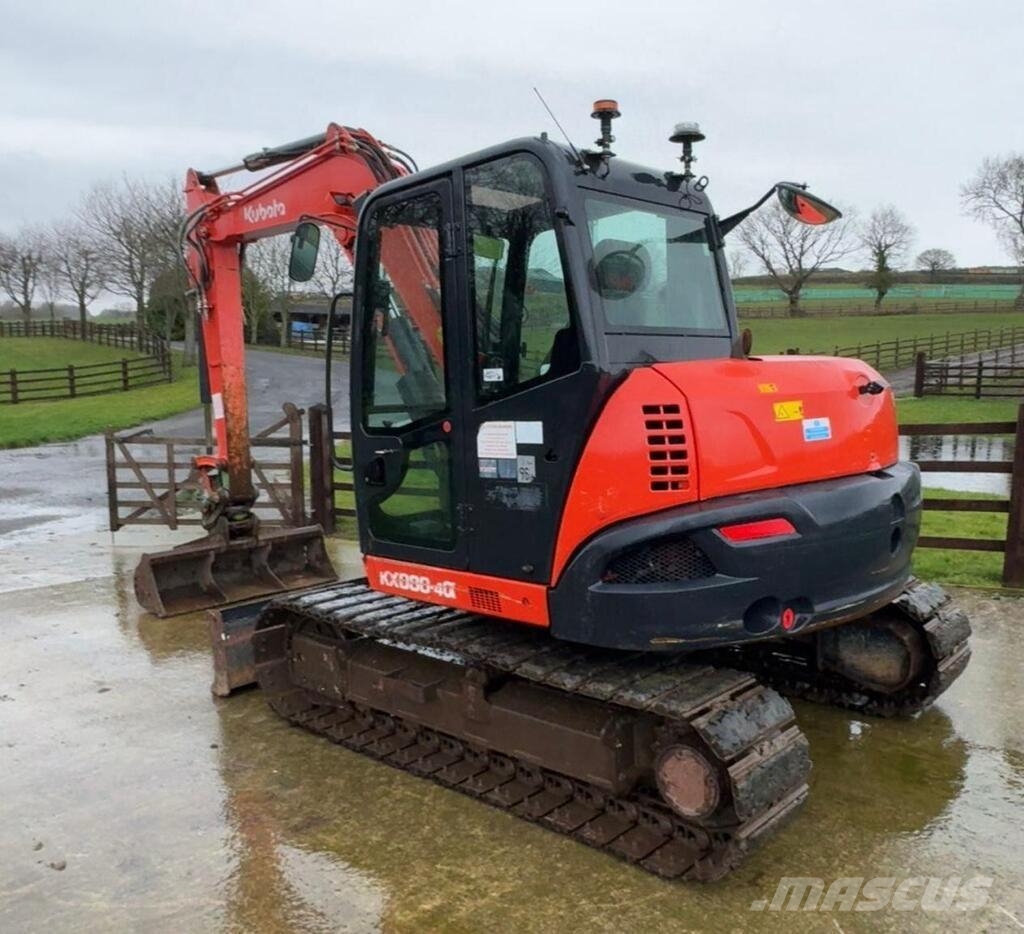 Kubota KX080-4a Közepes (midi) kotrók 7 t - 12 t