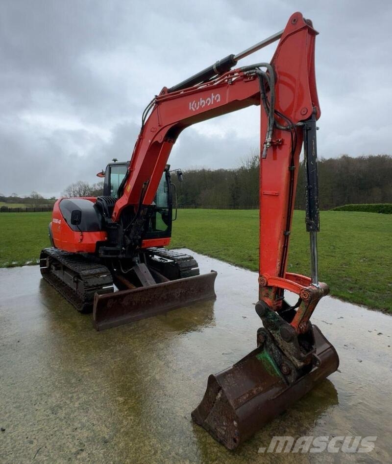 Kubota KX080-4a Közepes (midi) kotrók 7 t - 12 t